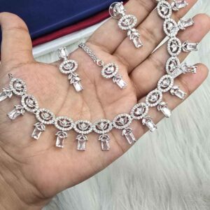 online Diamond cut necklace for wedding